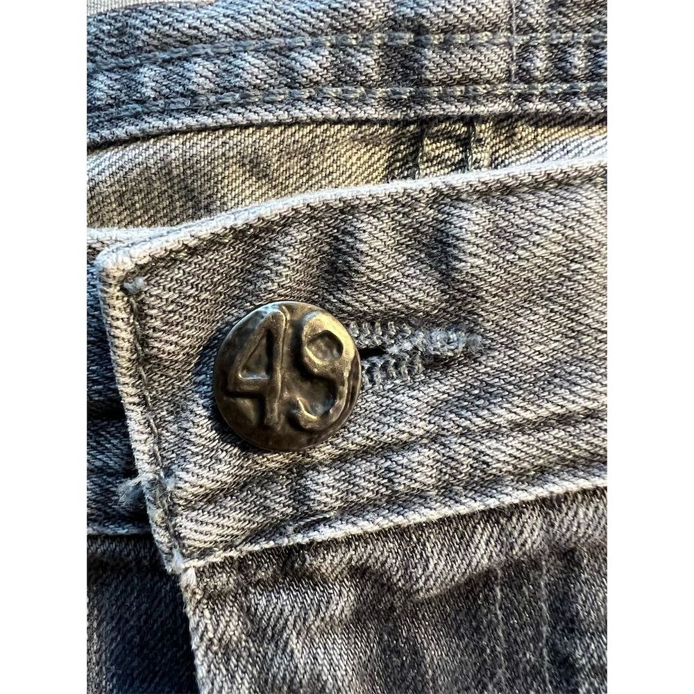 AG Adriano Goldschmied Men's Gray Straight Leg Jeans Standard Size 36 - Picture 5 of 11